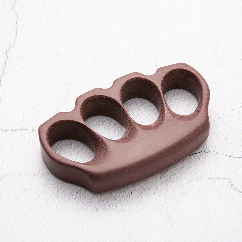 2024 New Micarta No Metal Brass Knuckles Brass Knuckles - Tophatter Daily Deals