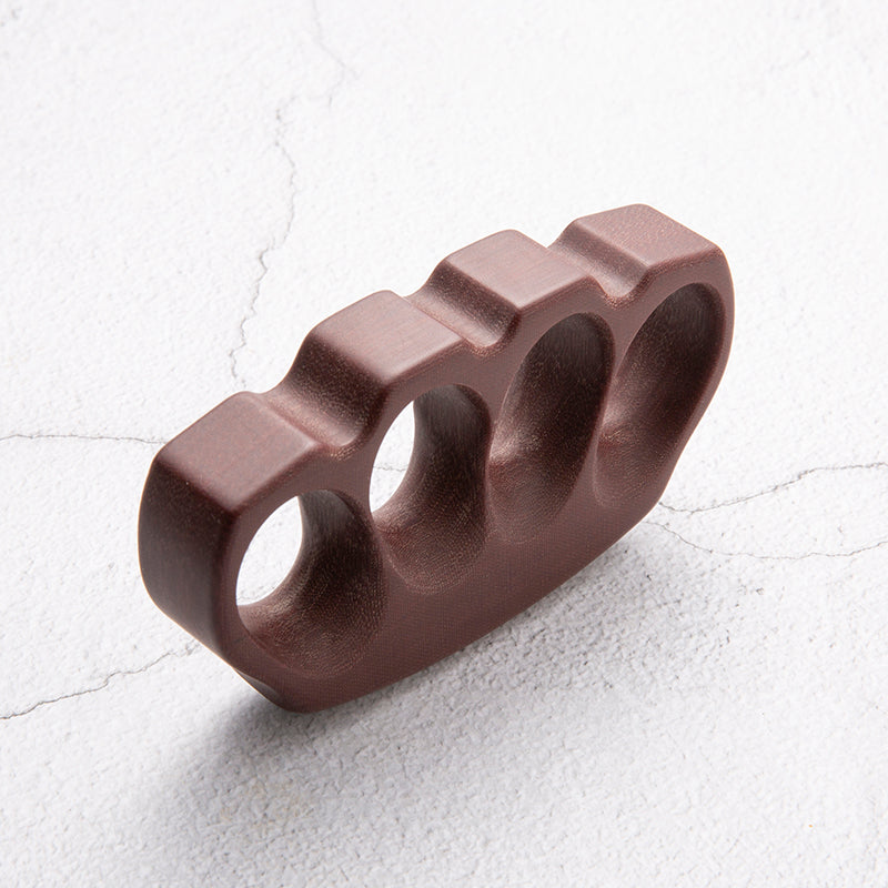 2024 New Micarta No Metal Brass Knuckles Brass Knuckles - Tophatter Daily Deals