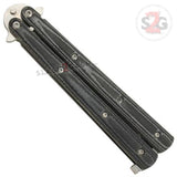 Red Micarta Butterfly Knife w/ ABS Holster Sharp Balisong Knife-Balisong - Tophatter Daily Deals