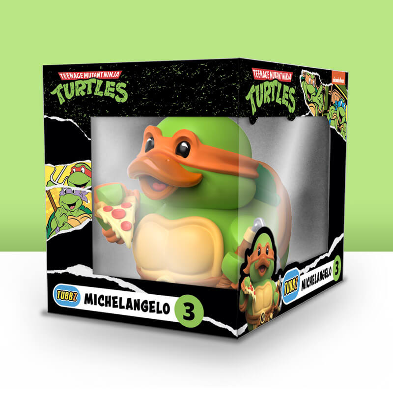 Teenage Mutant Ninja Turtles: Michelangelo TUBBZ (Boxed Edition) TUBBZ Collectible Duck - Tophatter Daily Deals