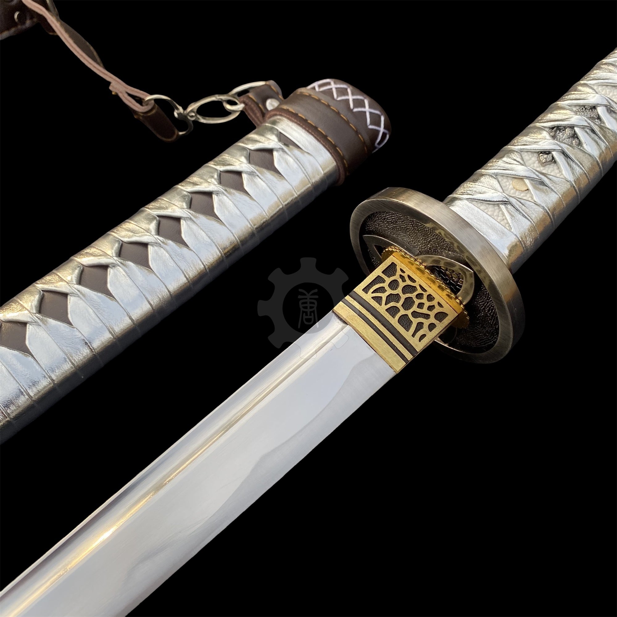 In-Real-Life Michonne Katana Samurai Blade Girl Katana Carbon Steel Version - Tophatter Daily Deals