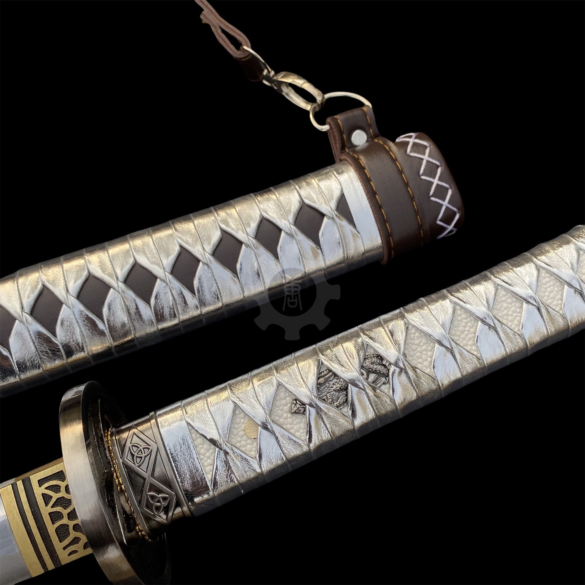 In-Real-Life Michonne Katana Samurai Blade Girl Katana Carbon Steel Version - Tophatter Daily Deals