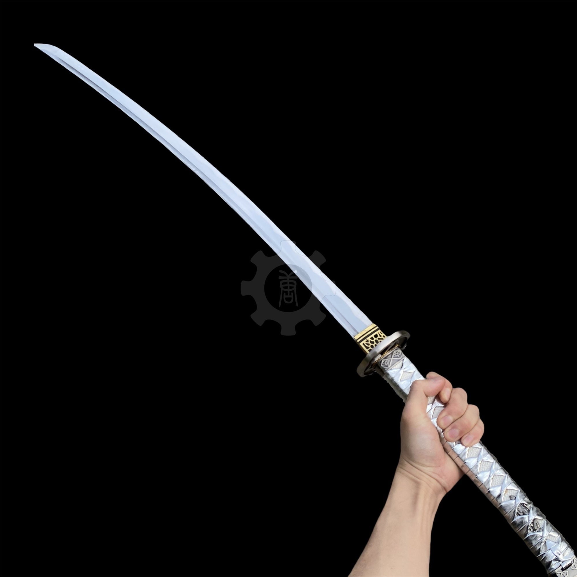 In-Real-Life Michonne Katana Samurai Blade Girl Katana Carbon Steel Version - Tophatter Daily Deals