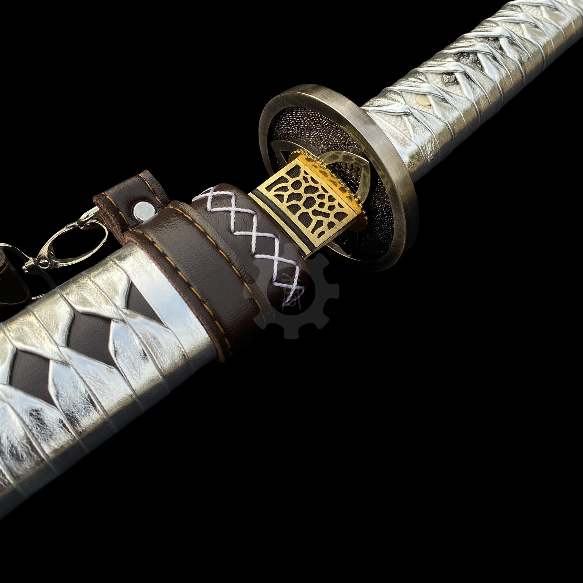 In-Real-Life Michonne Katana Samurai Blade Girl Katana Carbon Steel Version - Tophatter Daily Deals