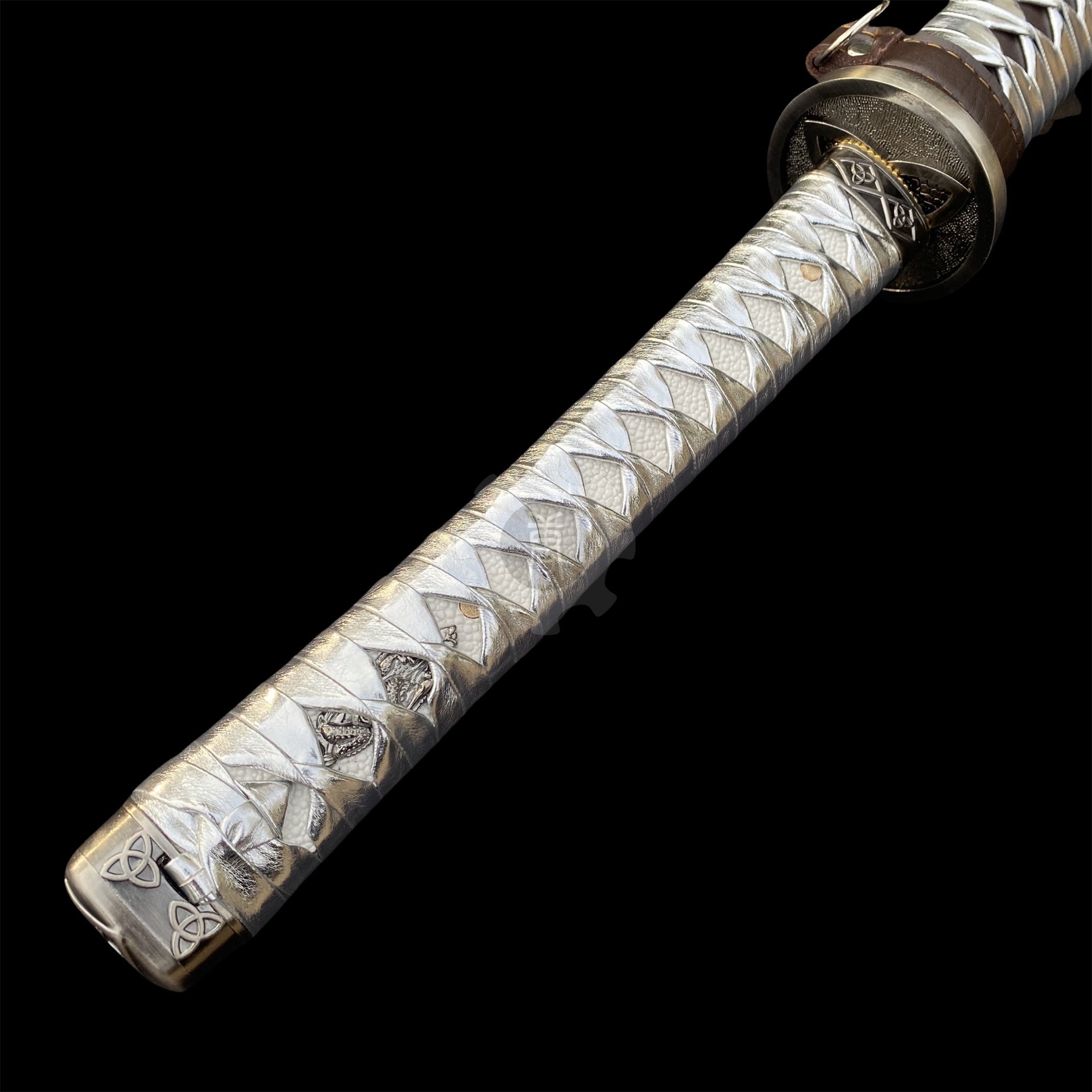 In-Real-Life Michonne Katana Samurai Blade Girl Katana Carbon Steel Version - Tophatter Daily Deals