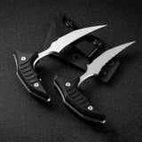 MicroTech Double Bee Shape Push Dagger - Serrated Blade - Tophatter Daily Deals