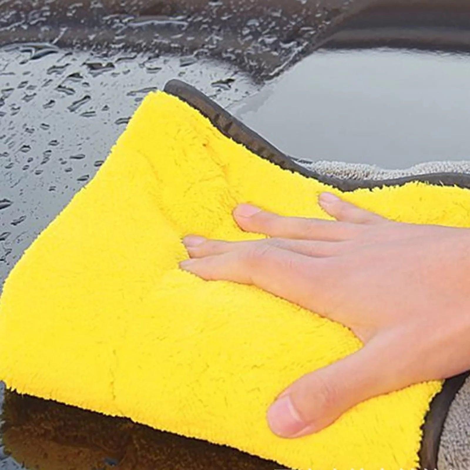 Microfiber Cloth for Cleaning - 6pcs Ultrasoft Large Quick Drying Car Microfiber Cleaning Towel Detailing Cloth Apparel & Accessories - Tophatter Daily Deals
