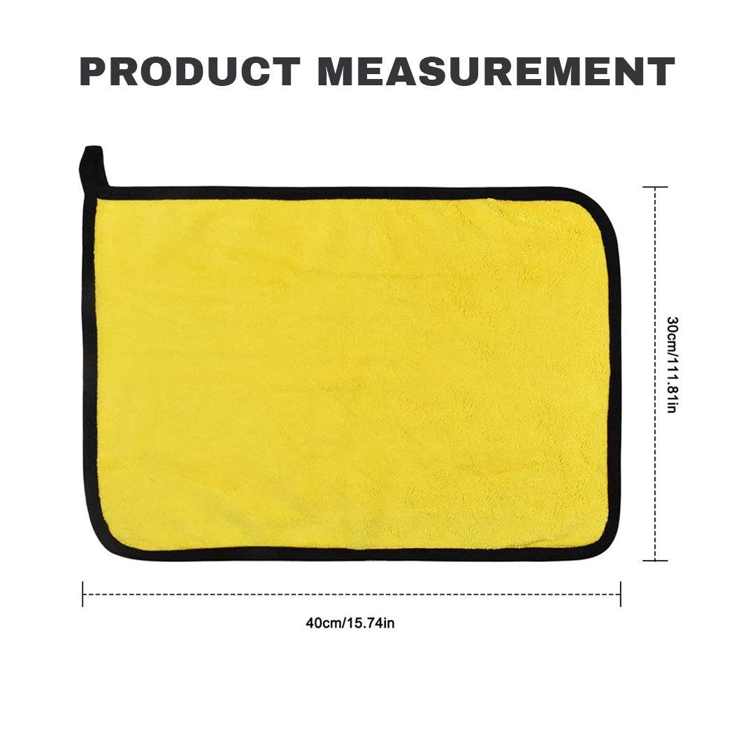 Microfiber Cloth for Cleaning - 6pcs Ultrasoft Large Quick Drying Car Microfiber Cleaning Towel Detailing Cloth Apparel & Accessories - Tophatter Daily Deals