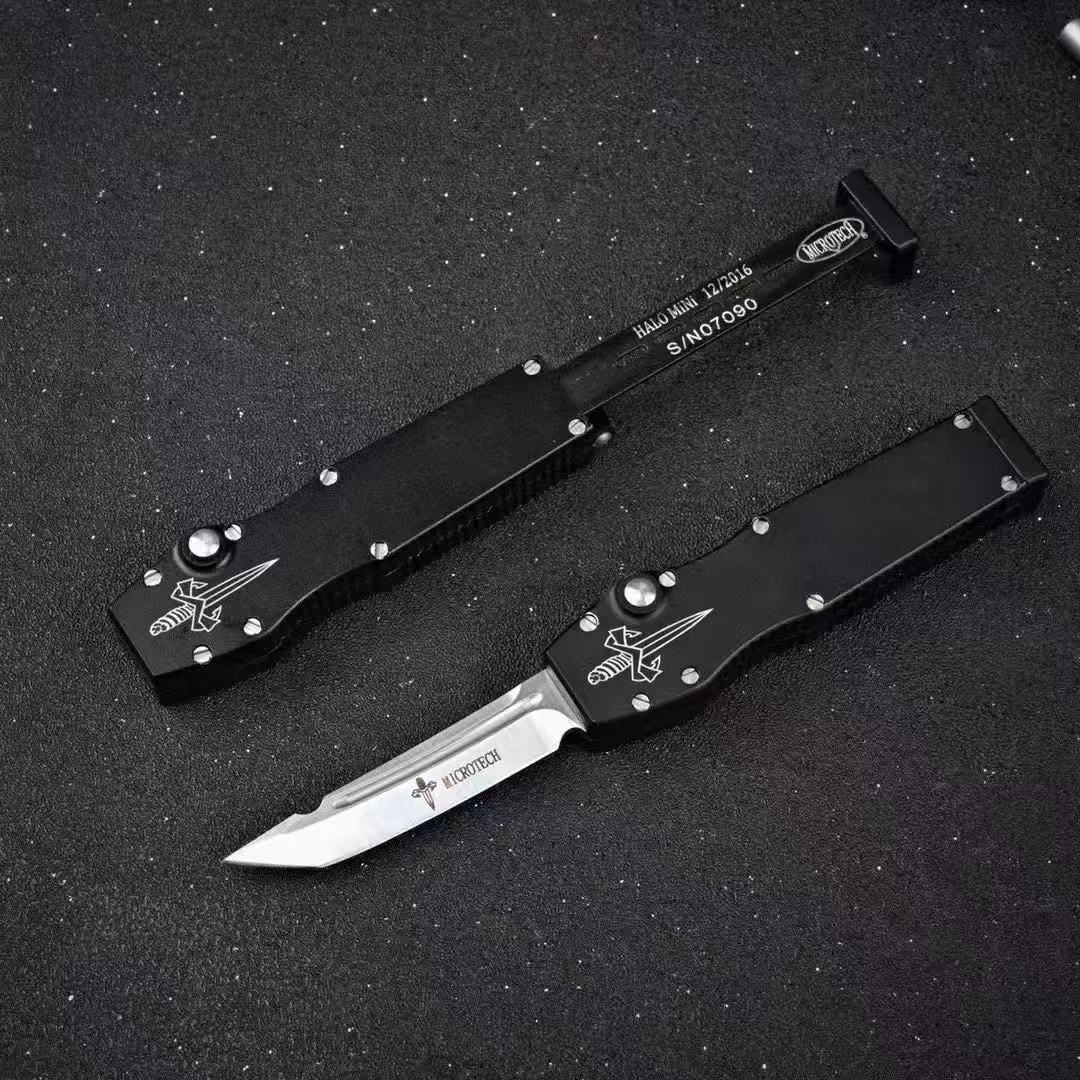 Microtech Halo Mini OTF Automatic Knife T-head - Tophatter Daily Deals