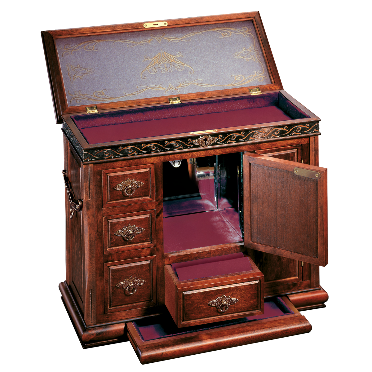 Lord Of The Rings - Middle Earth Treasure Chest Collectible Box - Tophatter Daily Deals