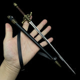 12 in 1 Ultimate Middle Ages Swords Miniature Craft For Display Needle Rapier Sword - Tophatter Daily Deals