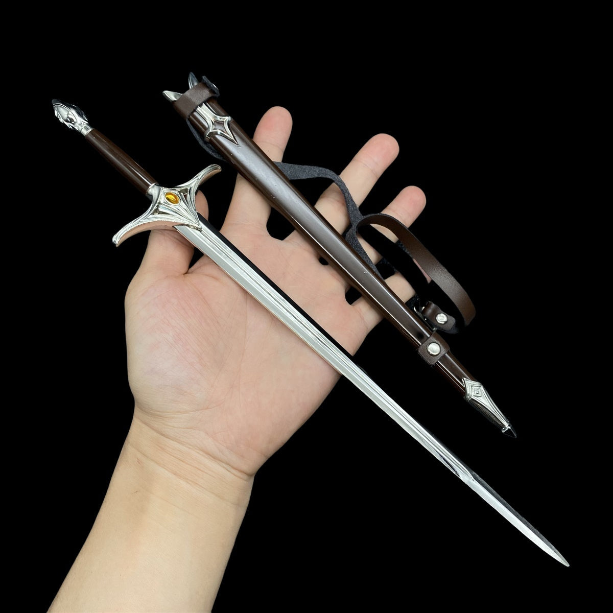 12 in 1 Ultimate Middle Ages Swords Miniature Craft For Display Galadriel Sword - Tophatter Daily Deals
