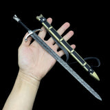 12 in 1 Ultimate Middle Ages Swords Miniature Craft For Display Longclaw Sword - Tophatter Daily Deals