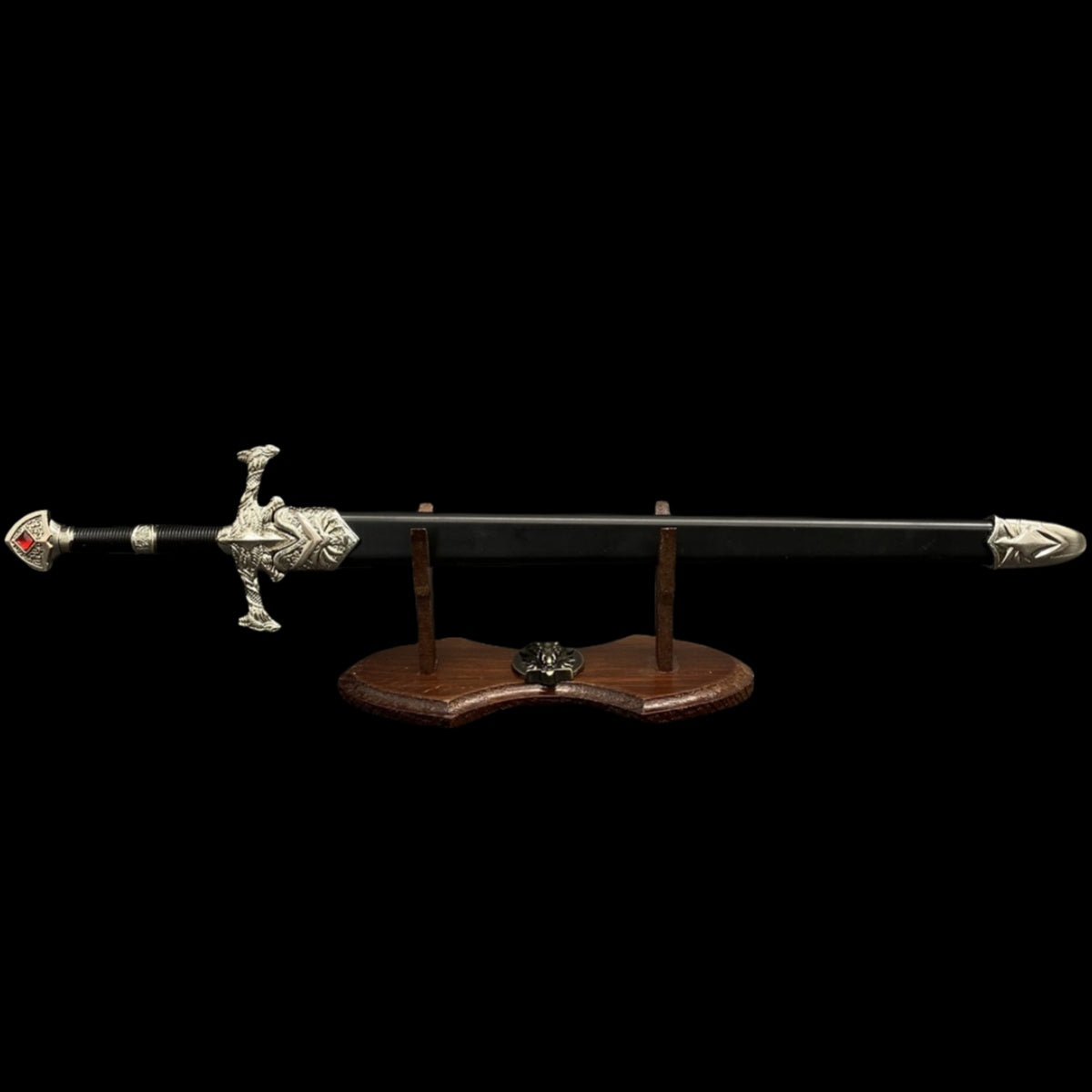 12 in 1 Ultimate Middle Ages Swords Miniature Craft For Display Blackfyre Sword & Stand - Tophatter Daily Deals