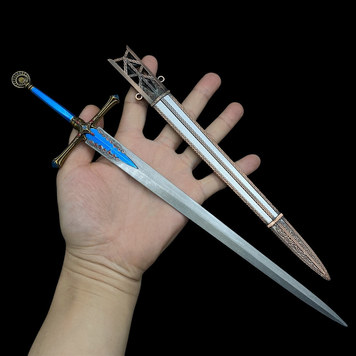 12 in 1 Ultimate Middle Ages Swords Miniature Craft For Display Carian Knight's Sword - Tophatter Daily Deals