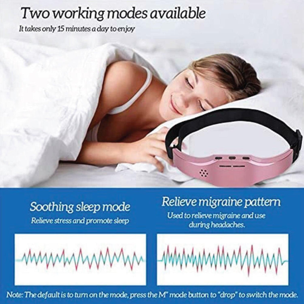 Tens Machine for Migraine - Electric Head Massager Migraine PainRelax Device Headache Relief Aid Therapy SDJ Health & Beauty - Tophatter Daily Deals