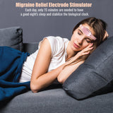 Tens Machine for Migraine - Electric Head Massager Migraine PainRelax Device Headache Relief Aid Therapy SDJ Health & Beauty - Tophatter Daily Deals