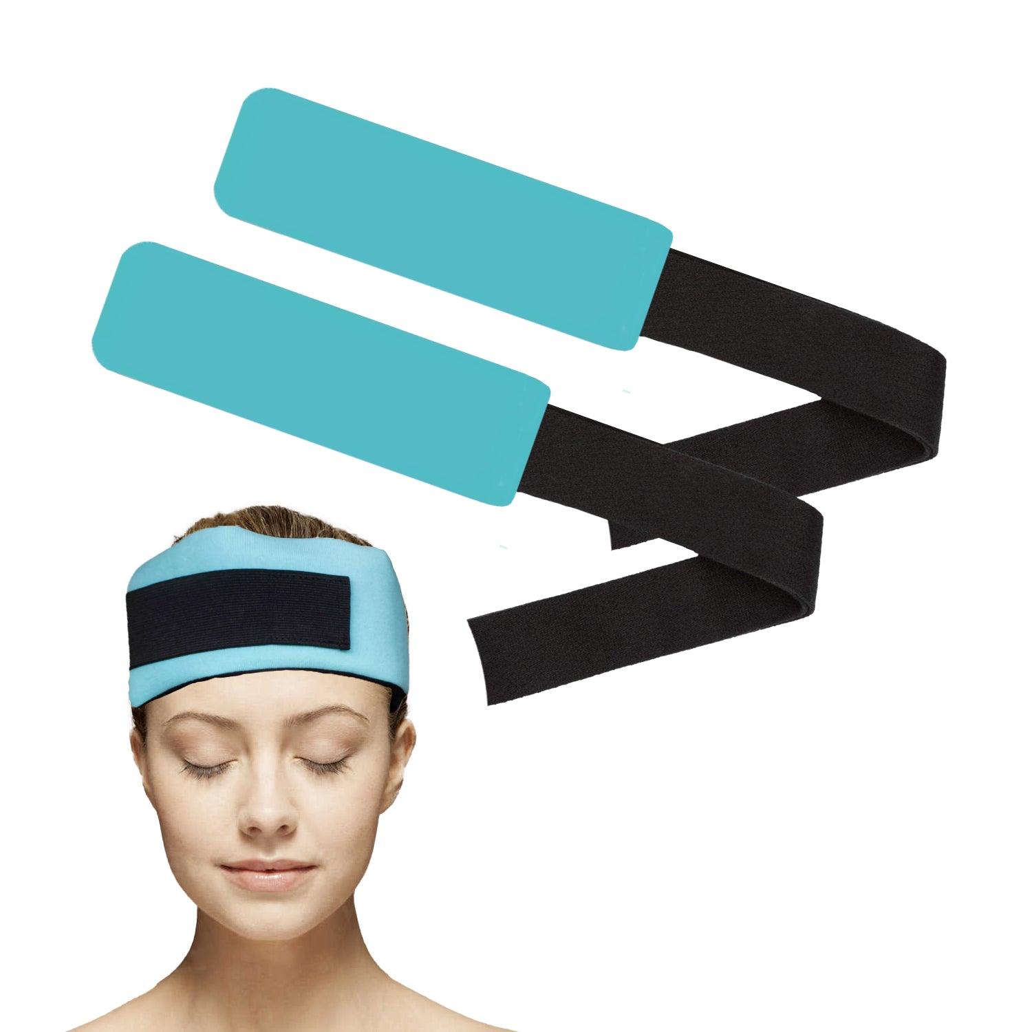 Migraine Ice Pack - Adjustable Head Wrap For Hot Cold Therapy Health Care - Tophatter Daily Deals