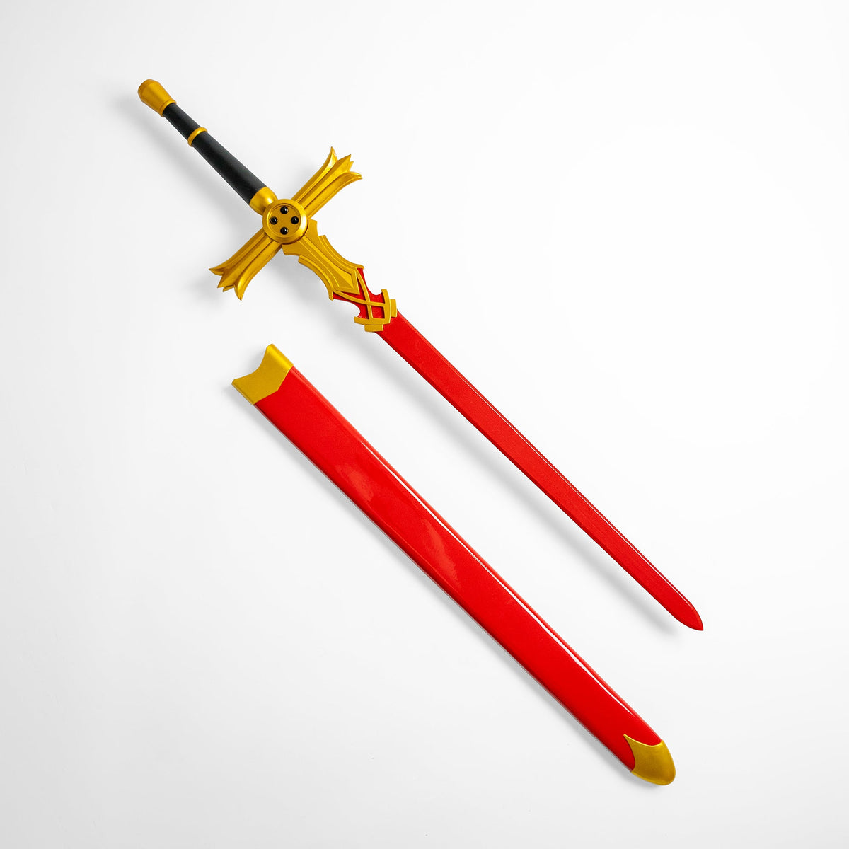 Mikaela Hyakuya's Sword Blood Version (Wood) Anime Sword - Tophatter Daily Deals