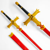 Mikaela Hyakuya's Sword Blood Version (Wood) Anime Sword - Tophatter Daily Deals