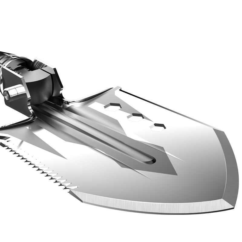 Military Tactical Multifunction Shovel Outdoor Nuggets Tools - Tophatter Daily Deals