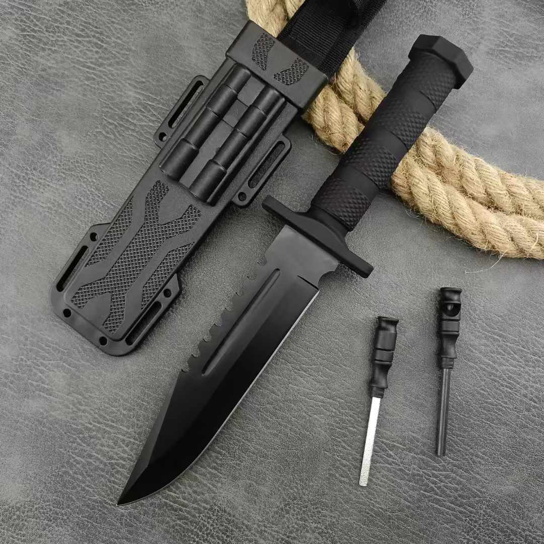 Military Survival Knife - Tophatter Daily Deals