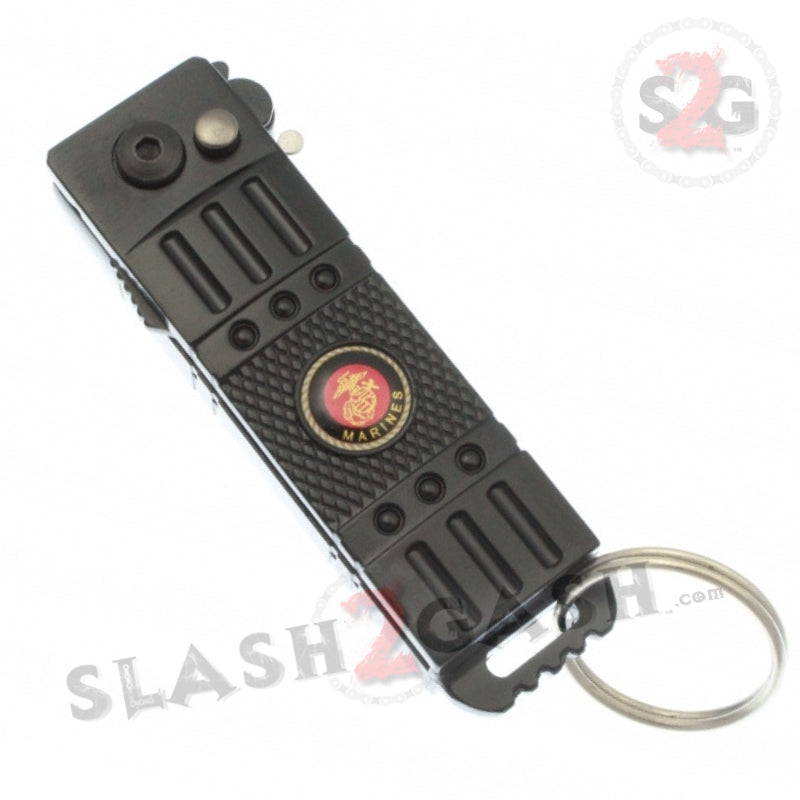 Mini Automatic Knife w/ Lighter Cali Legal Military Switchblade - 4 colors Knife-Auto - Tophatter Daily Deals