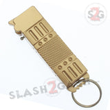 Mini Automatic Knife w/ Lighter Cali Legal Gold Switchblade - Army Knife-Auto - Tophatter Daily Deals