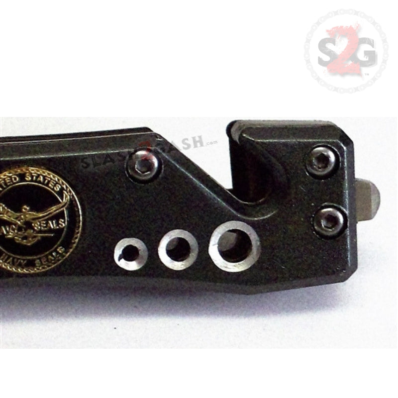 Mini Rescue Auto Knife Cali Legal Armed Forces Switchblade - 4 colors Knife-Auto - Tophatter Daily Deals