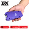 Purple DZS Rechargeable Self Defense Mini Stun Gun With LED FlashLight - Tophatter's Army Products & Self Defense Collectible Weapons - Tophatter Daily Deals