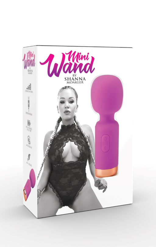 Mini Wand By Shanna Moakler Purple Compact Personal Massager > Sex Toys > Mini Massagers - Tophatter Daily Deals