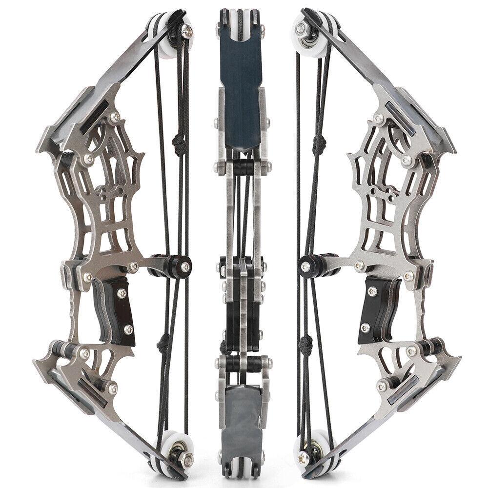 Archery Kits for Beginners - 6" Mini Compound Bow Arrows Set Archery Toy Gift Kids Shooting Target Pocket Bow Sports & Outdoor - Tophatter Daily Deals