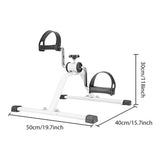 Best Mini Exercise Bike UK - Mini Portable Pedal Exercise Bike Cycle Pedal Exerciser Exercise & Fitness - Tophatter Daily Deals