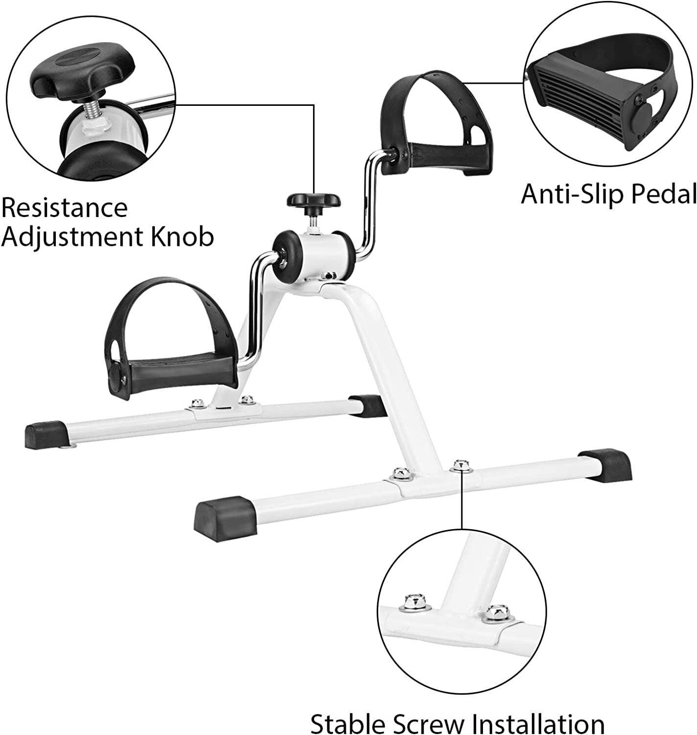 Best Mini Exercise Bike UK - Mini Portable Pedal Exercise Bike Cycle Pedal Exerciser Exercise & Fitness - Tophatter Daily Deals