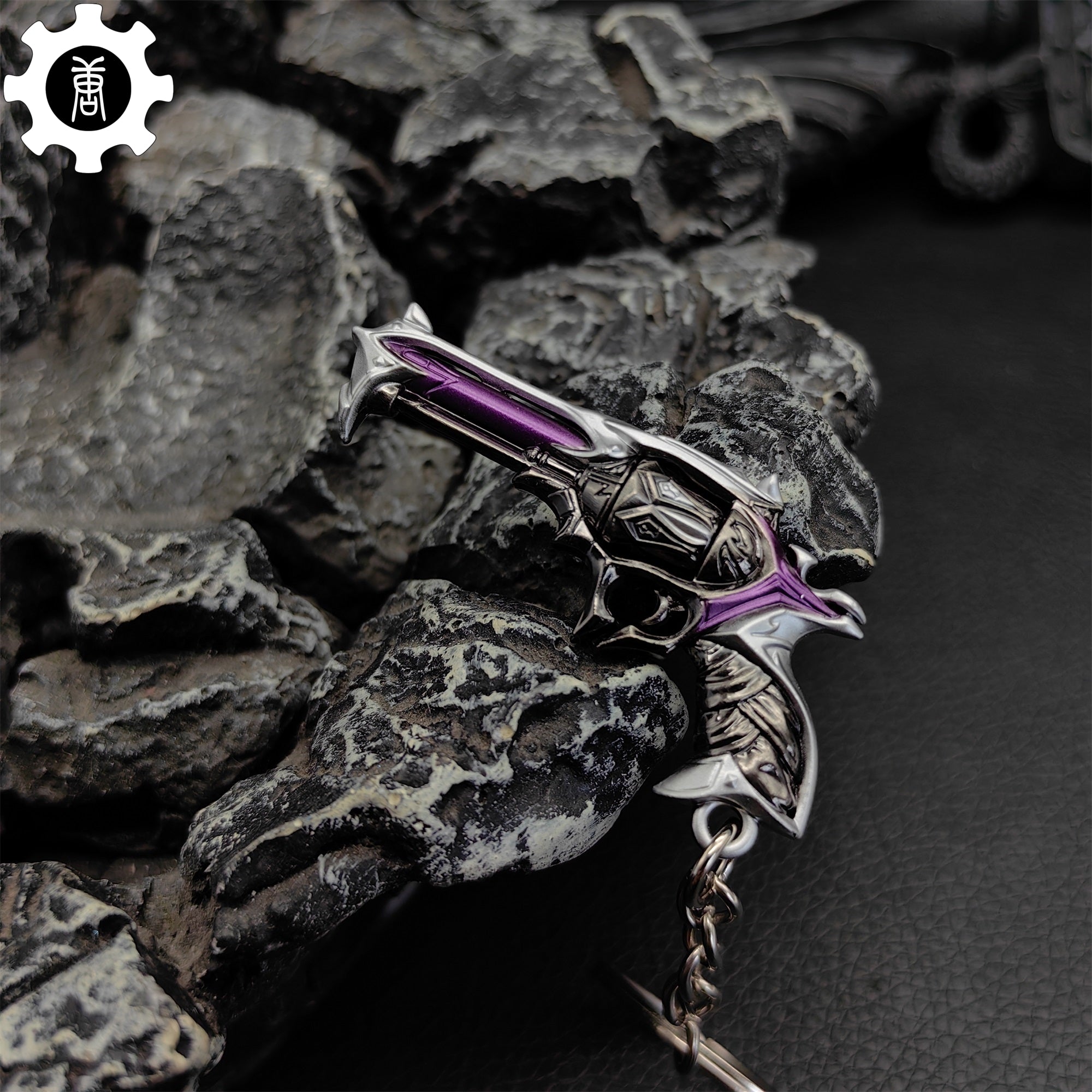 Mini Reaver Sheriff Pistol Gun Metal Keychain - Tophatter Daily Deals