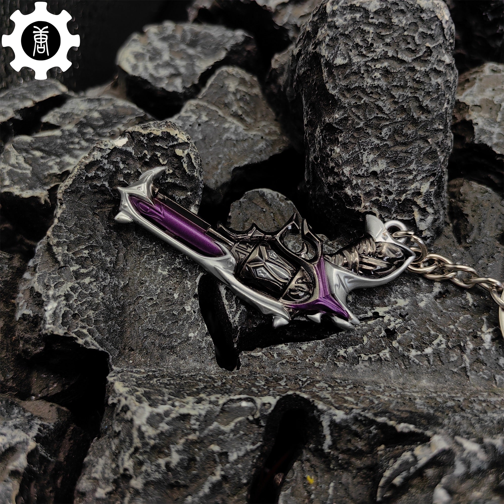 Mini Reaver Sheriff Pistol Gun Metal Keychain - Tophatter Daily Deals