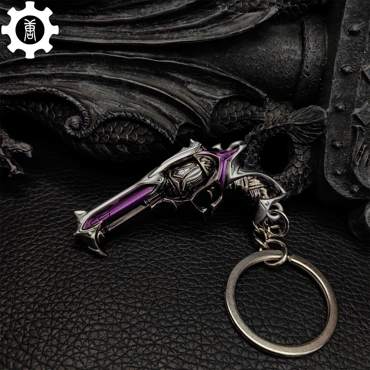 Mini Reaver Sheriff Pistol Gun Metal Keychain - Tophatter Daily Deals