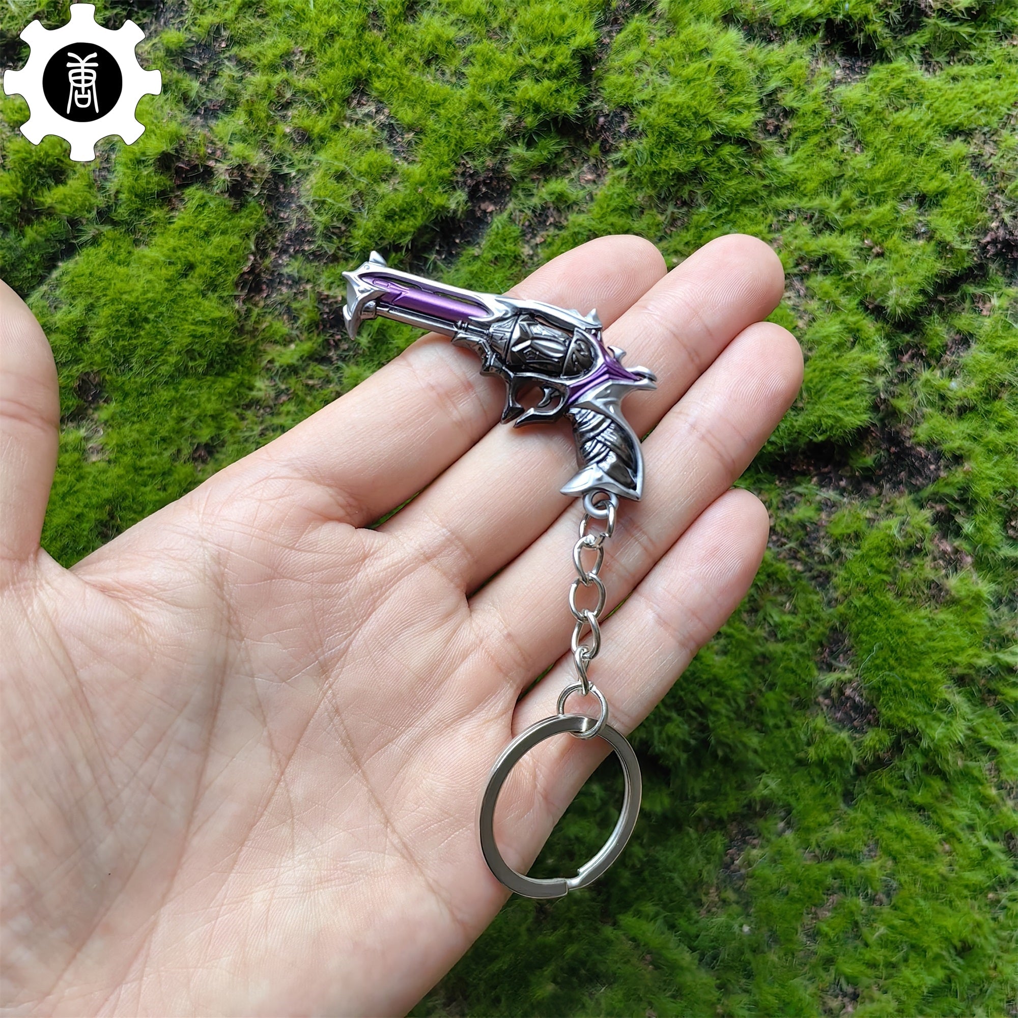 Mini Reaver Sheriff Pistol Gun Metal Keychain Keychain - Tophatter Daily Deals