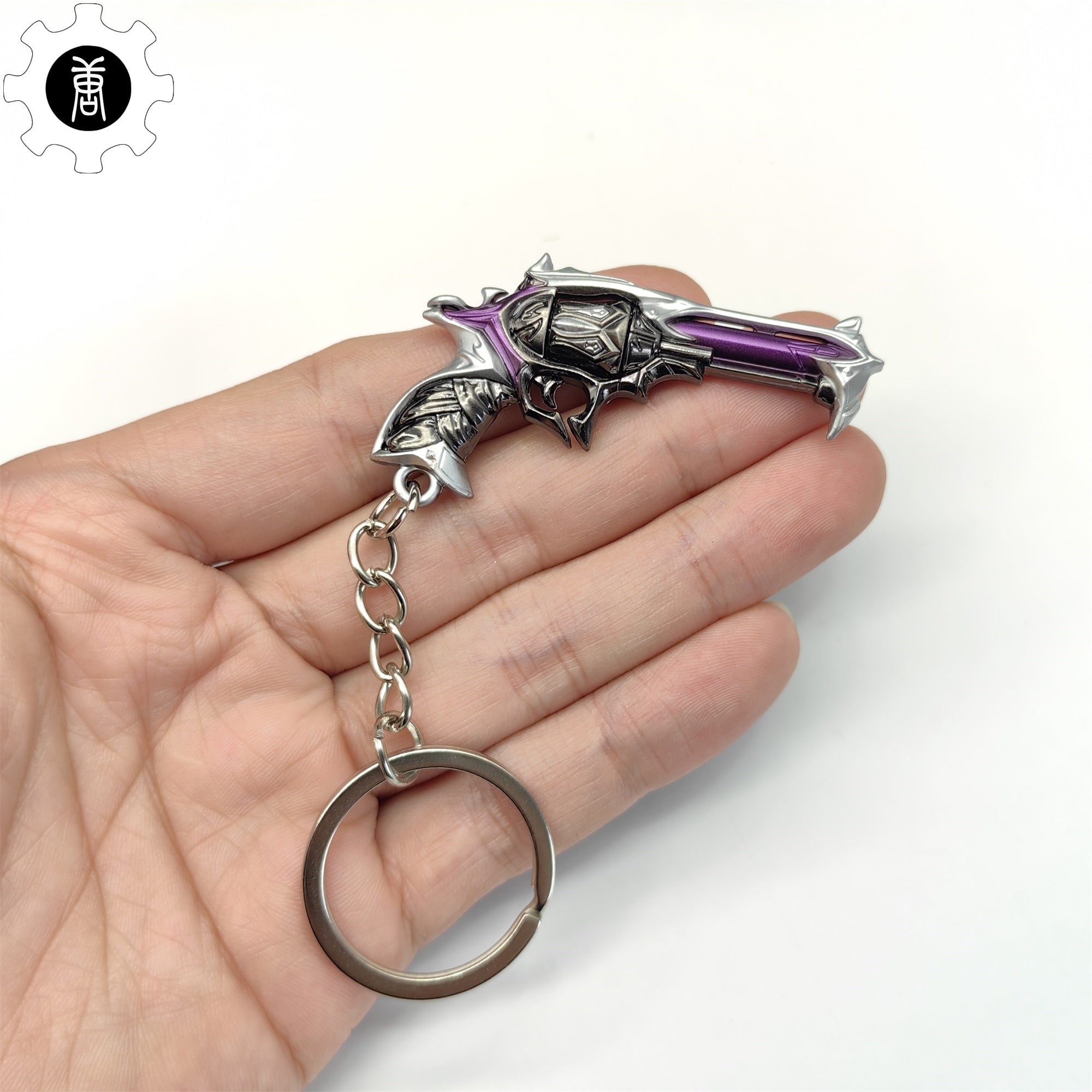 Mini Reaver Sheriff Pistol Gun Metal Keychain - Tophatter Daily Deals