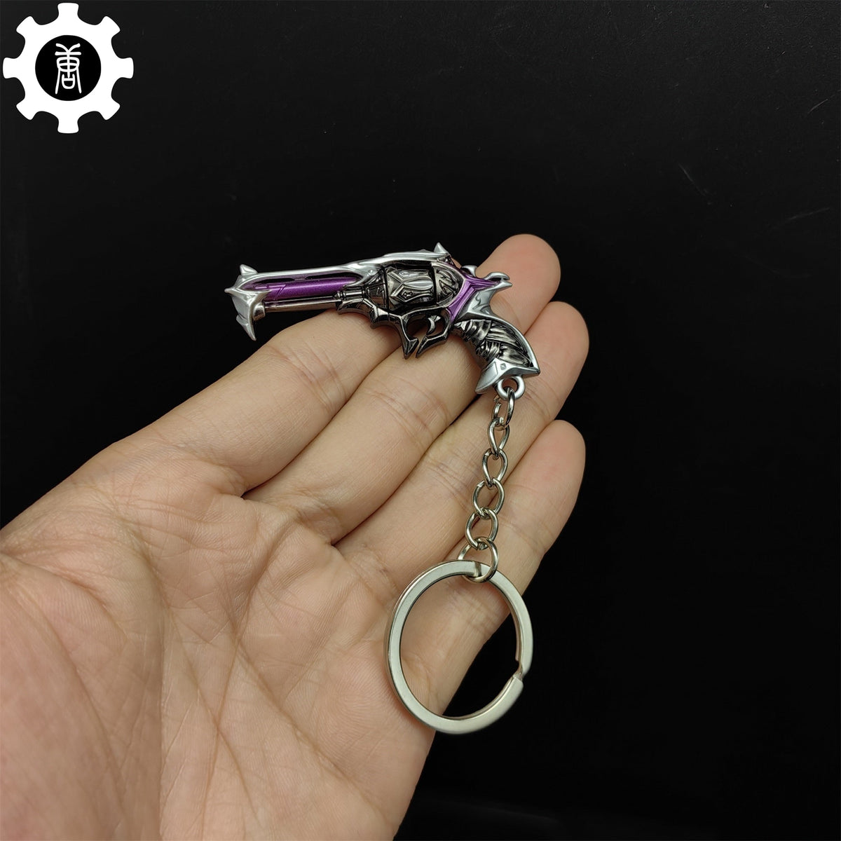Mini Reaver Sheriff Pistol Gun Metal Keychain - Tophatter Daily Deals