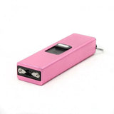 Mini Self-Defense Stun Gun Flashlight on Keychain Pink - Tophatter Daily Deals