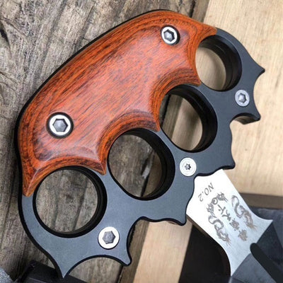 Tactical fixed dagger portable thrust knife - Tophatter Daily Deals
