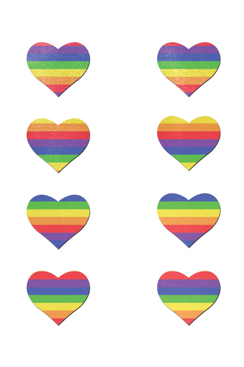 Blue Iridescent Heart Pasties Lingerie Accessories - Tophatter Daily Deals