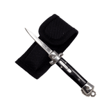 Mini Stiletto OTF Knife Small Cali Legal Switchblade - Asst. colors Black Pearl Knife-OTF - Tophatter Daily Deals
