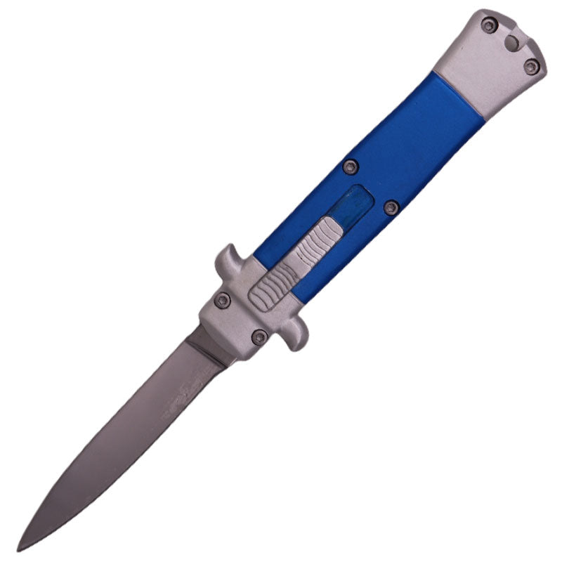 Stiletto Mini OTF Knife Small Automatic Switchblade - Asst. colors Blue Knife-OTF - Tophatter Daily Deals