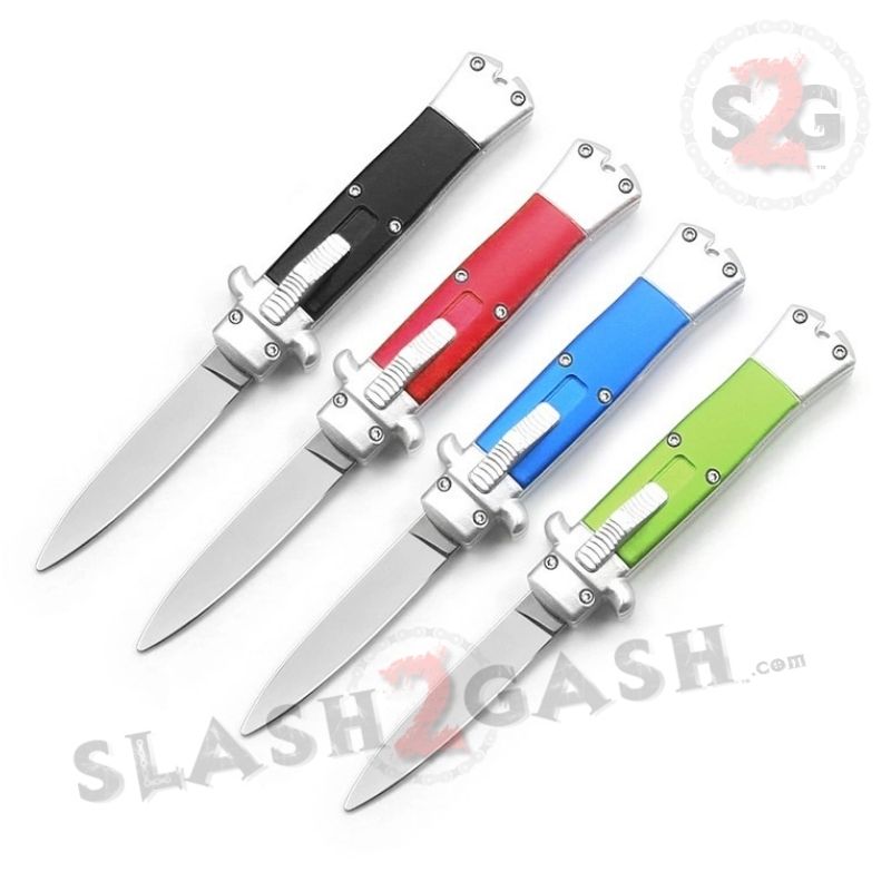 Stiletto Mini OTF Knife Small Automatic Switchblade - Asst. colors Knife-OTF - Tophatter Daily Deals