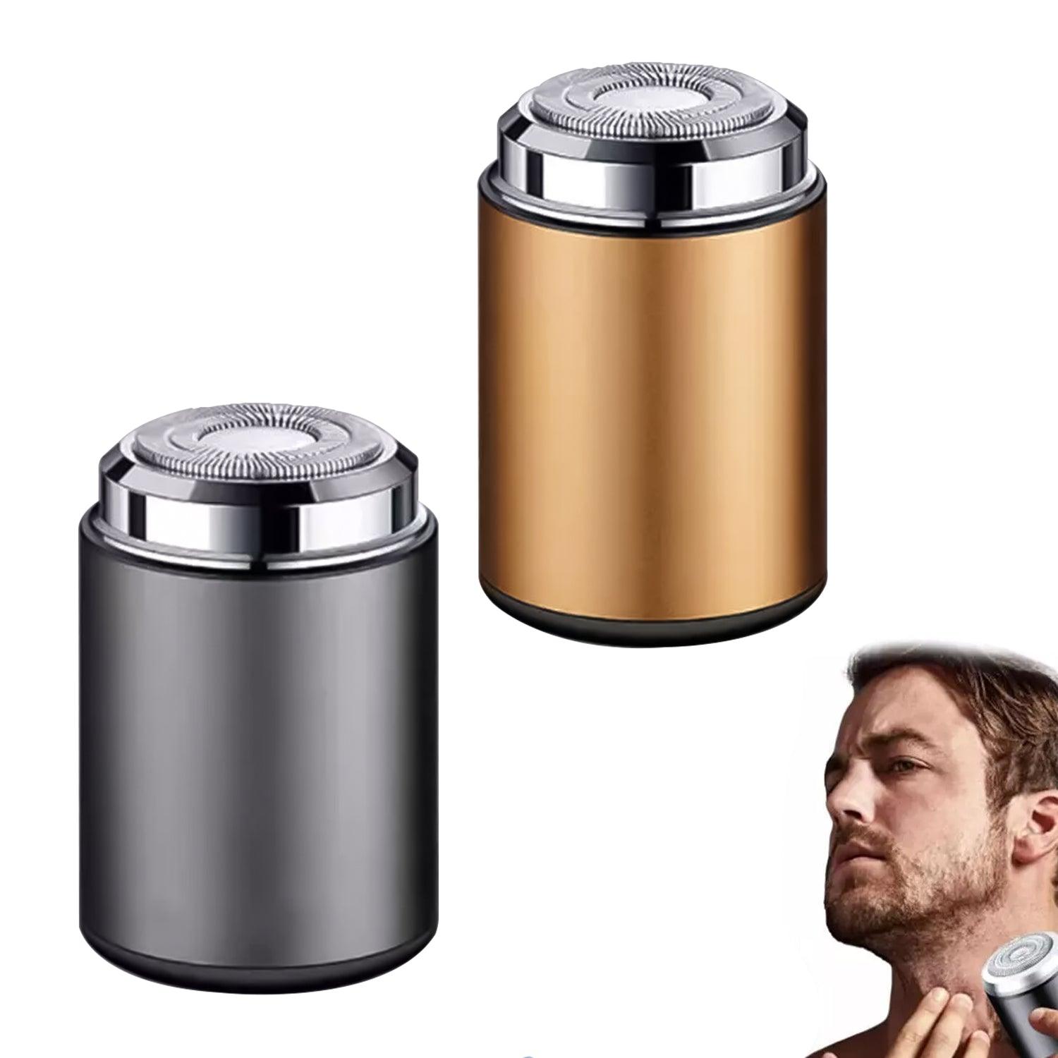 Mini Electric Shaver - Portable 2-in-1 Washable Capsule Beard Razor with Automatic Function Electronic - Tophatter Daily Deals