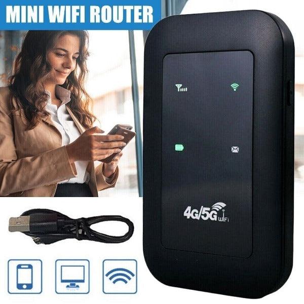 MiFi Device UK - Wireless 4G 5G LTE Mobile Hotspot Router Unlocked-WiFi Portable MiFi Broadband Apparel & Accessories - Tophatter Daily Deals