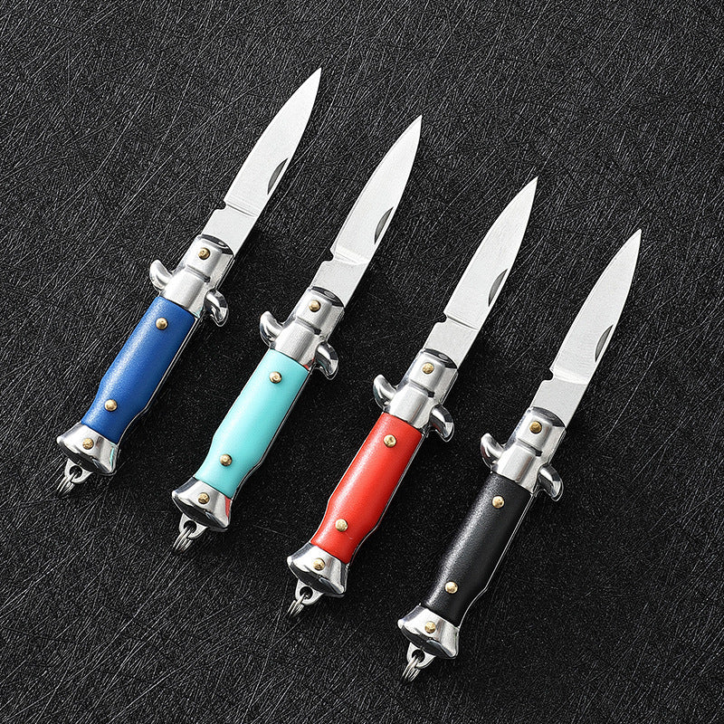 Mini ltalian Stiletto AKC Switch Blade Express Keychain - Tophatter Daily Deals
