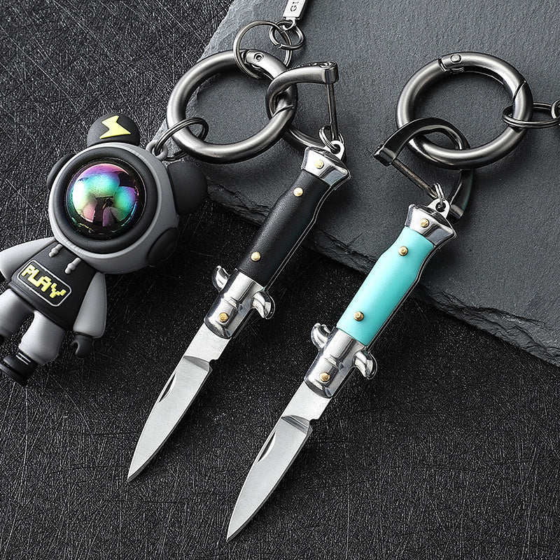 Mini ltalian Stiletto AKC Switch Blade Express Keychain - Tophatter Daily Deals